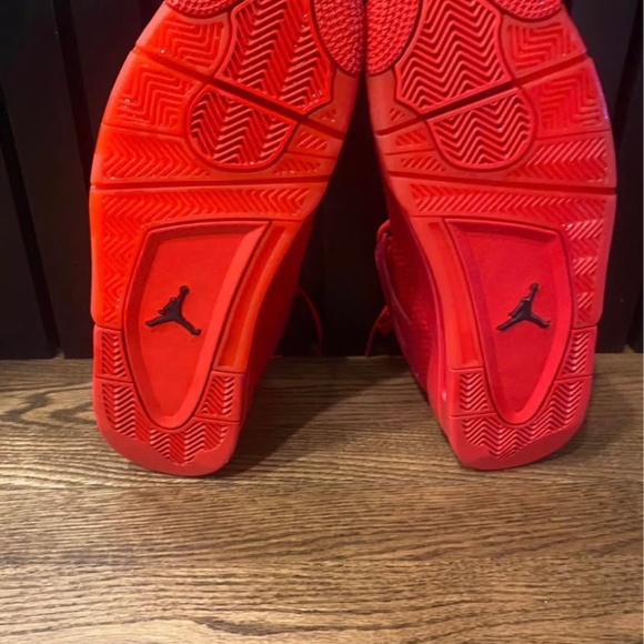Air Jordan 4 Fly Knit University Red size 10 - Picture 6 of 9